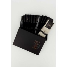 Erkek Siyah Soket Bambu Çorap 12 Adet