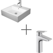 Duravit Vero Air 50 cm Lavabo Veno.1 Lavabo Bataryası, Medium