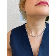 Çelik Silver Tiff Model Kolye