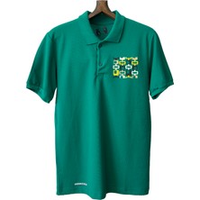 Modrenza Yeşil  Tasarım Polo Yaka