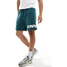 Nike Jordan Mvp Graphic Fleece Shorts Dark Green Erkek Şort Yeşil