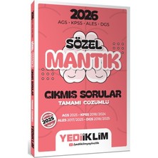 Yediiklim 2026 Ags Kpss Ales Dgs Sözel Mantık Tamamı Çözümlü Çıkmış Sorular