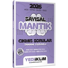 Yediiklim  2026 Ags Kpss Ales Dgs Sayısal Mantık Tamamı Çözümlü Çıkmış Sorular