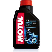 MOTUL MOTOR YAĞI 3000 20W50 4T 1LT