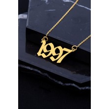 Altın Kaplama Gümüş Bayan Yıl Kolye