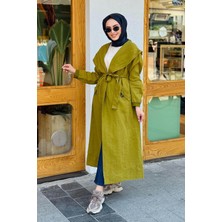 Misswhence Keten Kap 37401 Yeşil