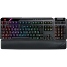 Rog Claymore Iı/rx Red/pbt/uk Aura Sync Rgb Bilek Desteği Mekanik Oyuncu Klavye Türkçe Tuş Dizilimi Rog Rx Red Swıtch Ingilizce
