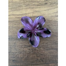 Kadın Kız Çocuk 1 Adet Lotus Çiçeği Mandal Toka Kıskaçlı Toka Renkli Rengarenk