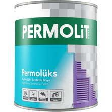 Permolit Permolüks Sentetik Parlak Boya 0,75L - 2,5l | Ahşap, Metal, Duvar Yüzeyleri Için, Yüksek Parlaklık ve Dayanıklılık
