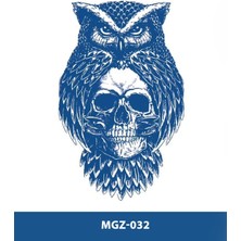 Tattoo MGZS-032 Yarı Kalıcı Yunan Heykeli Desen Dövme-Tatto