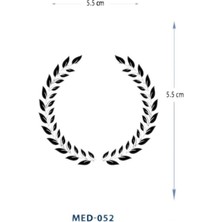 Tattoo MED-052 Yarı Kalıcı Çelenk Desen Dövme-Tatto