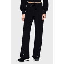 Armani Exchange Logolu Relaxed Fit Yırtmaçlı Geniş Paça Jogger Pantolon Bayan Pantolon XW001289 AF16111 UC001
