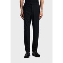 Emporio Armani Regular Fit Normal Bel Düz Paça Mikro Dokuma Pantolon Erkek Pantolon EM000158 TE11109 UC001