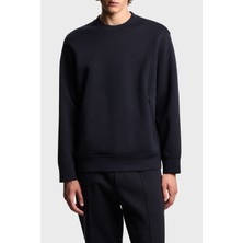 Emporio Armani Regular Fit Bisiklet Yaka Cepli Sweat Erkek Sweat EM003052 AF17545 UB118