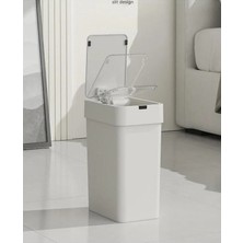 9litre Sensörlü Otomatik Çöp Kovası Ofis Mutfak Banyo Balkon Akıllı Çöp Kovası