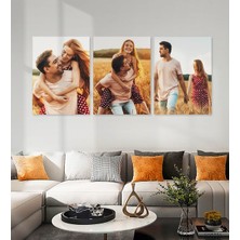 Kişiye Özel Fotoğraflı 3’lü Mdf Tablo Seti (20X28 Cm)
