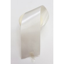 Benim Marifetlerim Krem Saten Kurdele 6 cm 10 Metre