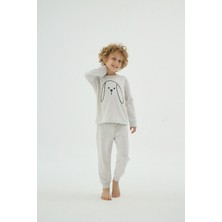 8961 Erkek Ç. Baskılı Pijama Takım