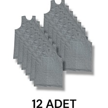 Askılı Erkek Atlet Pamuklu 12'li Paket