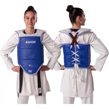 Kore Tarzı Antrenman Wt Onaylı Taekwondo Yarışma Yeleği.çift Taraflı Kadın-Erkek Yarışma Yeleği