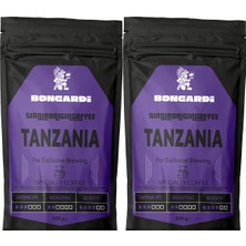 Bongardi Coffee Tanzanya Yöresel Single Orjin Nitelikli Kahve 2X200G (Çekirdek Veya Öğütülmüş Seçilebilir)