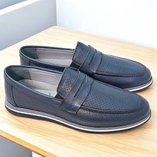 Püsküllü Hakiki Deri Yumuşak ve Esnek Loafer Erkek Ayakkabı