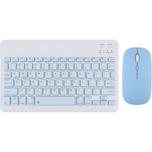 Samsung,xiaom,huawei ve Apple Tabletleri Ile Uyumlu Bluetooth Özellikli Klavye Mouse Set