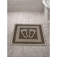 Pamuk Dokuma Süper Emici Banyo Ayak Paspası 40X60