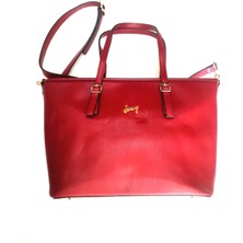 Monalisa Home Kırmızı Renk Orjinal El Omuz Çantası Askılı