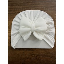 1 Adet Yenidoğan Kız Erkek Bebek Bone Bebek Bandana Şapka Başlık Fiyonklu Kurdeleli Saç Bandı Toka