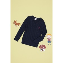 U.s. Polo Assn. Erkek Çocuk Lacivert Kazak /triko 50315639-VR033