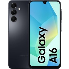 A16 Yapay Zeka (Aı) Telefon, 6gb Ram, 128GB Hafıza, Siyah, Android Akıllı Telefon, 50MP Kamera, Uzun Pil Ömrü