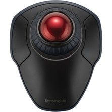 Orbit Kablosuz Trackball, Kaydırma Halkalı, Profesyonel Fare, Bluetooth Ile, (2,4 Ghz Kablosuz), Optik Izleme ve Aes Şifreleme, Sol Veya Sağ Elini Kullananlar Için, Siyah/kırmızı, K70992WW