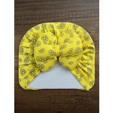 1 Adet Yenidoğan Kız Erkek Bebek Bone Bebek Bandana Şapka Başlık Fiyonklu Kurdeleli Saç Bandı Toka