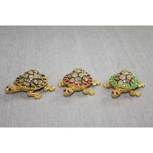 Swaroski Minik Kaplumbağa Figürü ALK3867