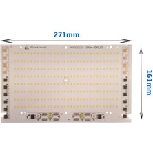 220 Volt 200 Watt Beyaz Hazır Projektör Pcb Ledi Smd 2835 Ledli Projektör Kartı