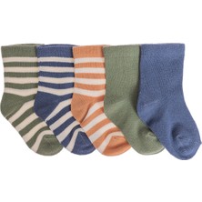 Hellobaby Erkek Bebek 5'li Soket Çorap