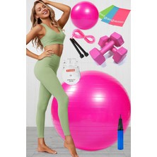 Pilates Topu ve Aksesuarlar Seti, Sağlıklı ve Aktif Yaşam Için Ideal!