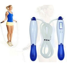 Dijital Ip Atlama Saati, Ölçüm Göstergeli, Sağlıklı Egzersiz Ekipmanı, Beyaz Renk