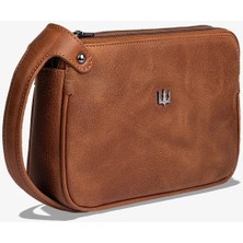 Getto Deri Aubery Hakiki Deri Kişiye Özel İsim Baskılı El Çantası 