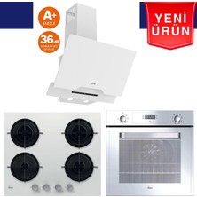 Hoover & Ferre Ultra Sessiz Newa  Ankastre Set (HOT3051W + HVW6MW + Ferre D064-SA)