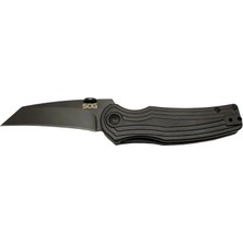 Soi Home Pinkerton 0689 Bk Siyah Kamp Çakı 18CM - Yarı Otomatik, Kemerlikli, Kutulu