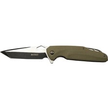 Crkt Predator 706 C Bej Kamp / Outdoor Çakı 21CM - Yarı Otomatik, Kemerlikli, Kutulu