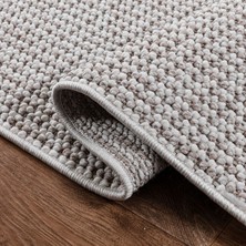 S256 Bej-Beyaz Bukle Halı – Saraz Buklem Koleksiyonu Salon Halısı, Mutfak Halısı, Antre Hol Halısı