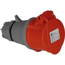 Tp 3105-304-1601 5X16A Yaylı Kapaklı Uzatma Prizi IP44