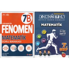 Fenomen 7. Sınıf 7b+Newton Kondisyon Matematik (2 Kitap)