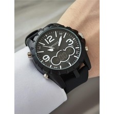 Plastik Kordon Dijital & Analog Kadranlı Spor Kol Saati