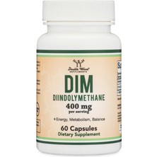 Double Wood Dım  Diindolylmethane Acne Treatment 400 mg  60 Kapsül