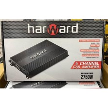 4 Kanal Güç Amfisi 2750W 4 Ohm 4X50W Rms Ses Sistemi