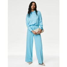 Marks & Spencer Yüksek Bel Wide Leg Pantolon